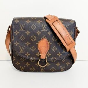 VINTAGE LOUIS VUITTON SAINT CLOUD GM SHOULDER BAG MONOGRAM